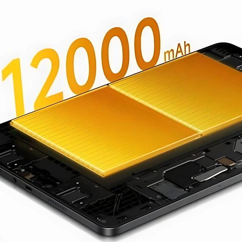 Xiaomi Redmi Pad 2 Pro 6 GB/128 GB Cinza, bateria