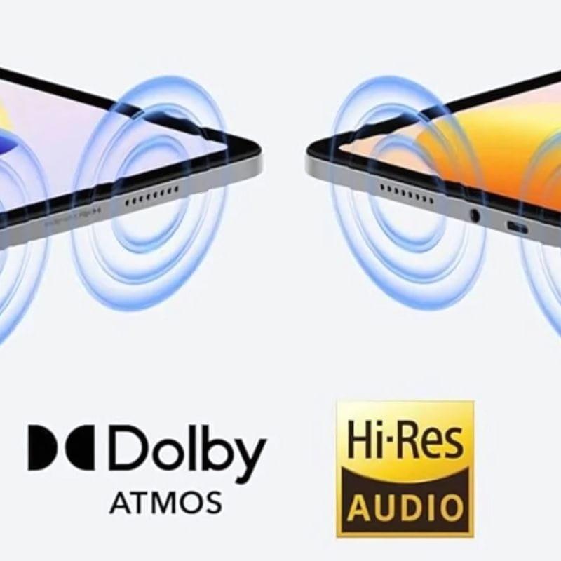 Xiaomi Redmi Pad 2 Pro 6 GB/128 GB Cinza, características de áudio