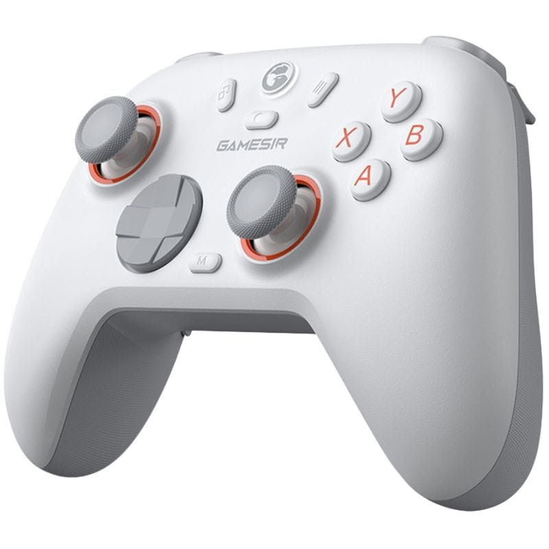 Comando sem fios GameSir Nova 2 Lite Branco, imagem lateral frontal