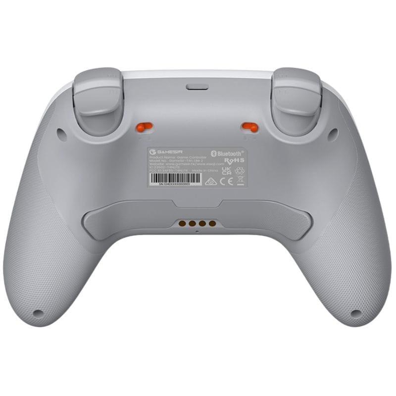 Comando sem fios GameSir Nova 2 Lite Branco, imagem traseira