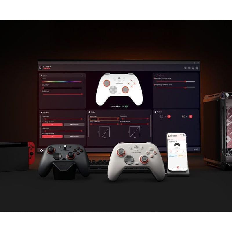 Comando sem fios GameSir Nova 2 Lite Cinza, compatibilidades