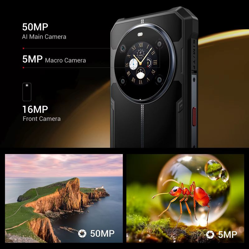 Cámaras de Fossibot F109S 6GB/256GB Azul Rugged