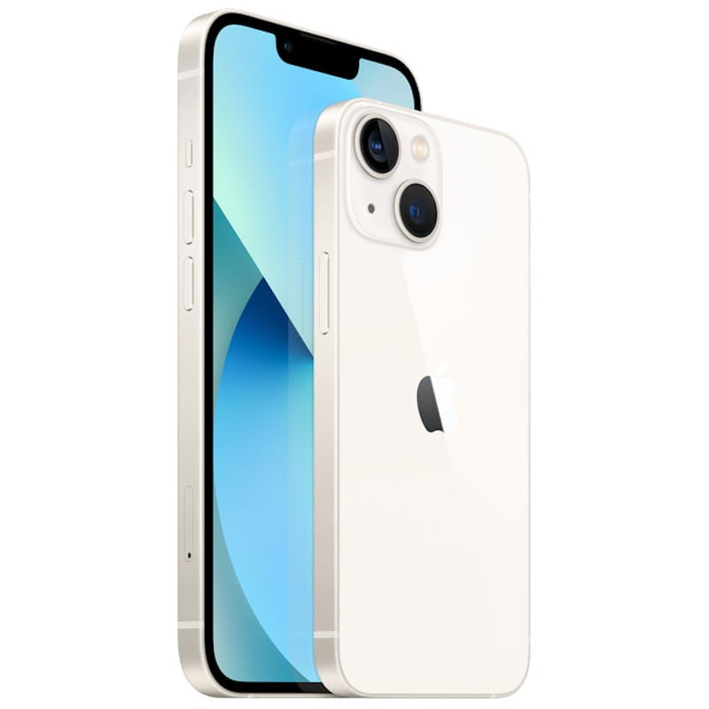 iPhone 13 mini 256GB Blanco Estrella Reacondicionado Clase A, tamaño mini