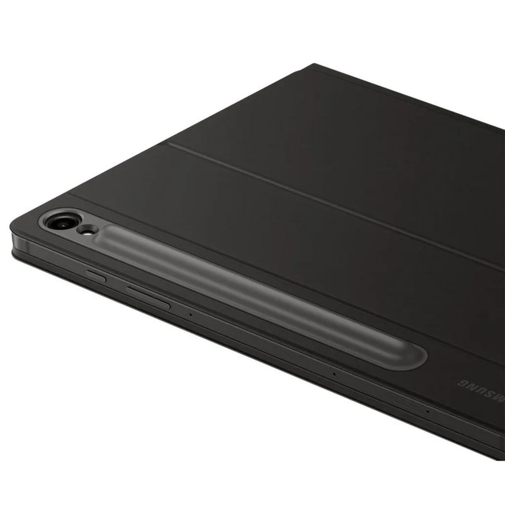 Funda con teclado touchpad para Samsung Galaxy Tab S10 Lite en color negro, diseño delgado con ranura para S Pen, recortes precisos para cámara y botones