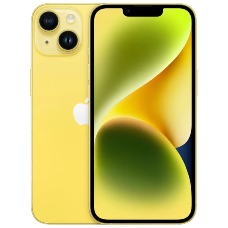 iPhone 14 256Go Jaune Rénové - Excellent État