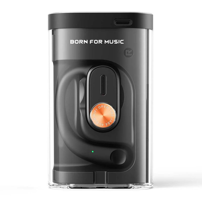 Caja de FiiO JW1 Gancho TWS Negro