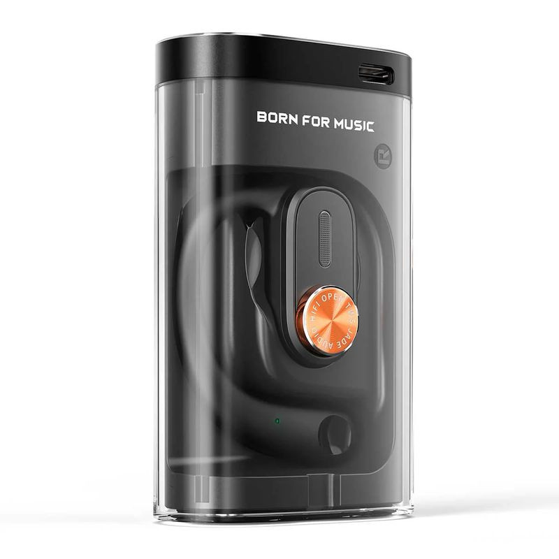 Adaptable FiiO JW1 Gancho TWS Negro