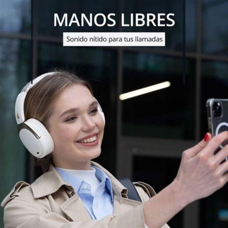 Edifier WH950NB 2025 Auscultadores ANC Bluetooth Preto com driver de 40 mm, design over-ear acolchoado e componentes internos mostrados em vista explodida