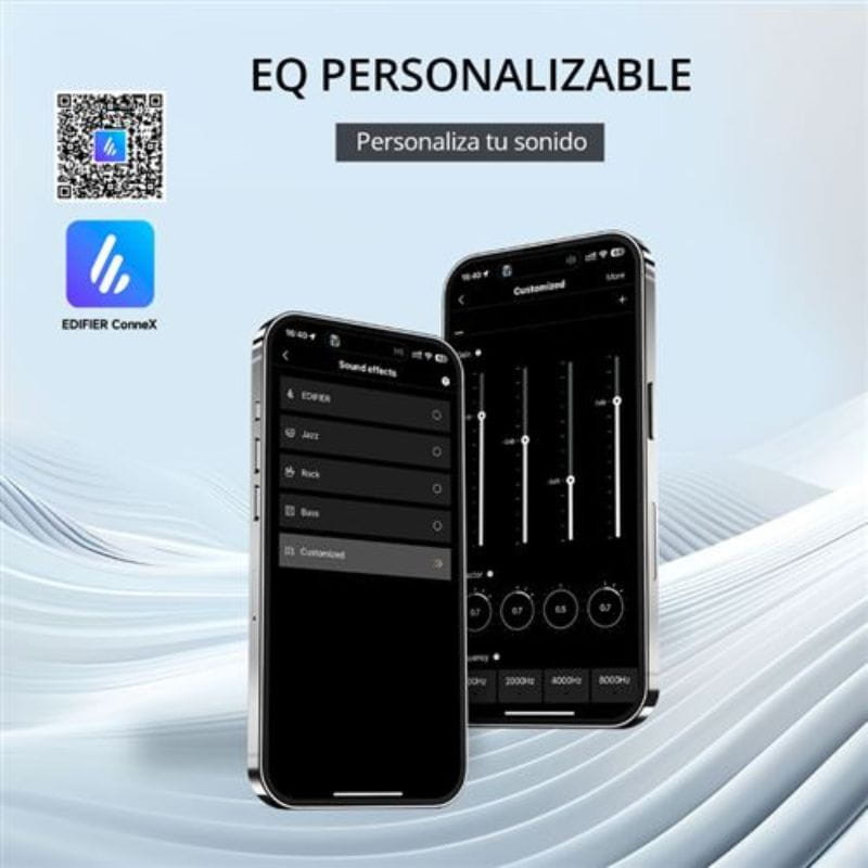 Edifier WH950NB 2025 Auscultadores ANC Bluetooth Preto com conchas ovais, acabamento preto fosco, detalhe metálico dourado e haste acolchoada ajustável