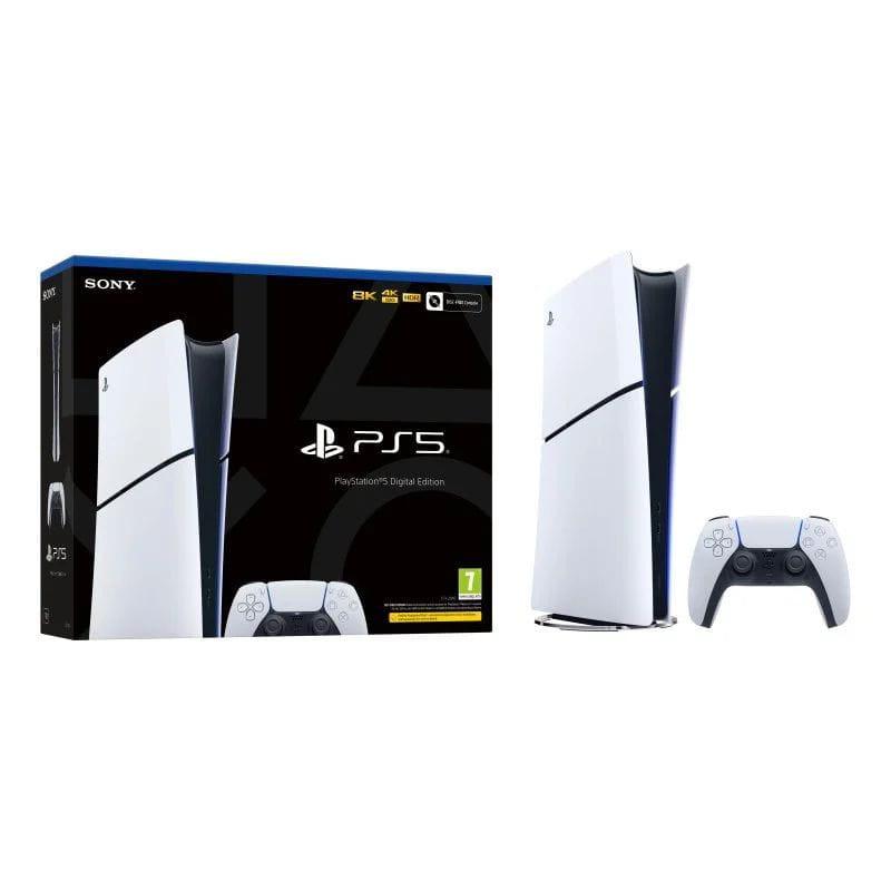 Sony PlayStation 5 Digital Edition 825 GB Wifi Negro, Blanco Chasis E, imagen con la caja