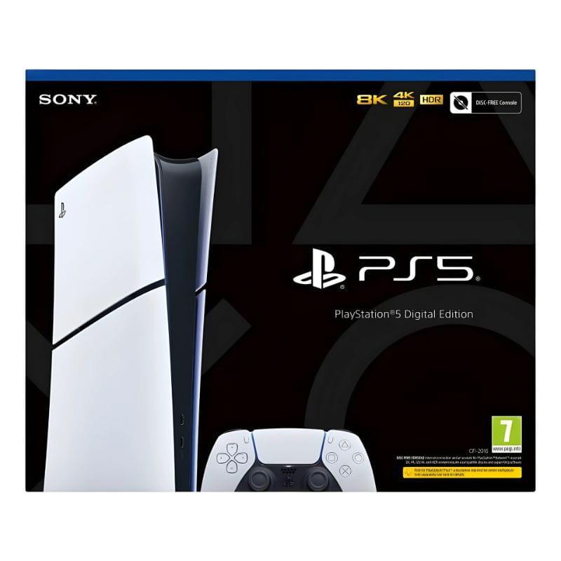 Sony PlayStation 5 Digital Edition 825 GB Wifi Negro, Blanco Chasis E, imagen de la caja
