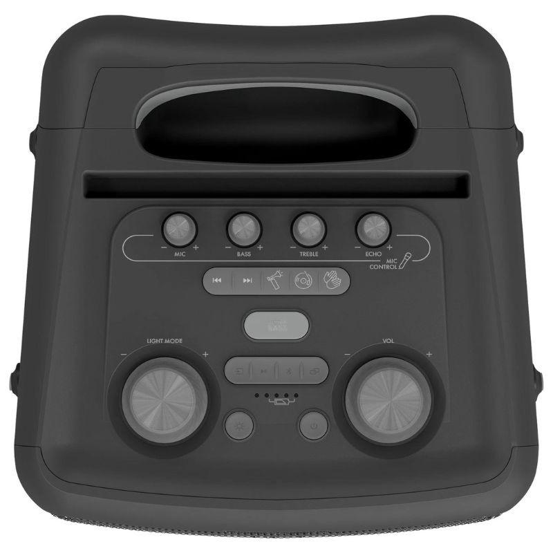 Klipsch Vegas - Coluna Bluetooth, vista superior dos controlos e conectores