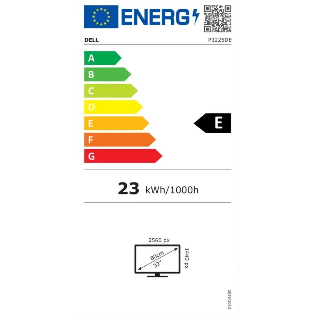 Monitor DELL Pro Plus P3225DE 32 pulgadas, acabado negro y gris, vista trasera con soporte metálico ajustable y gestión de cables integrada