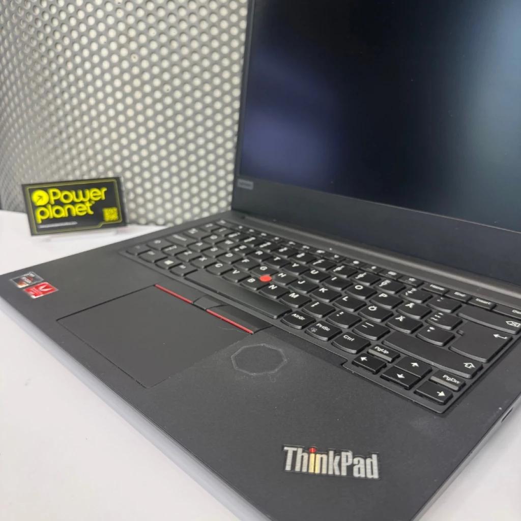 Lenovo ThinkPad E485 14 pouces noir, clavier QWERTZ rétroéclairé avec TrackPoint rouge, grand pavé tactile, écran mat, châssis robuste rénové état