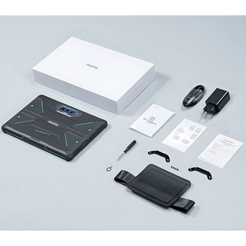Oukitel RT7 Titan 10.1 12GB/512GB 5G Negro - Tablet Rugged, contenido del paquete