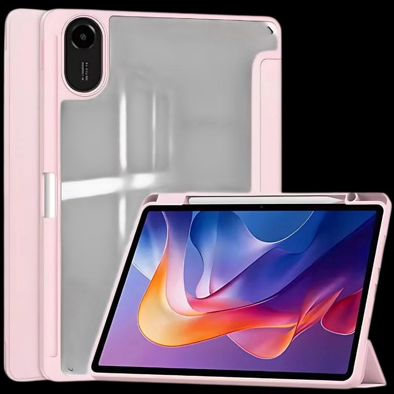 Capa Crystal Xiaomi Redmi Pad 2  Rosa