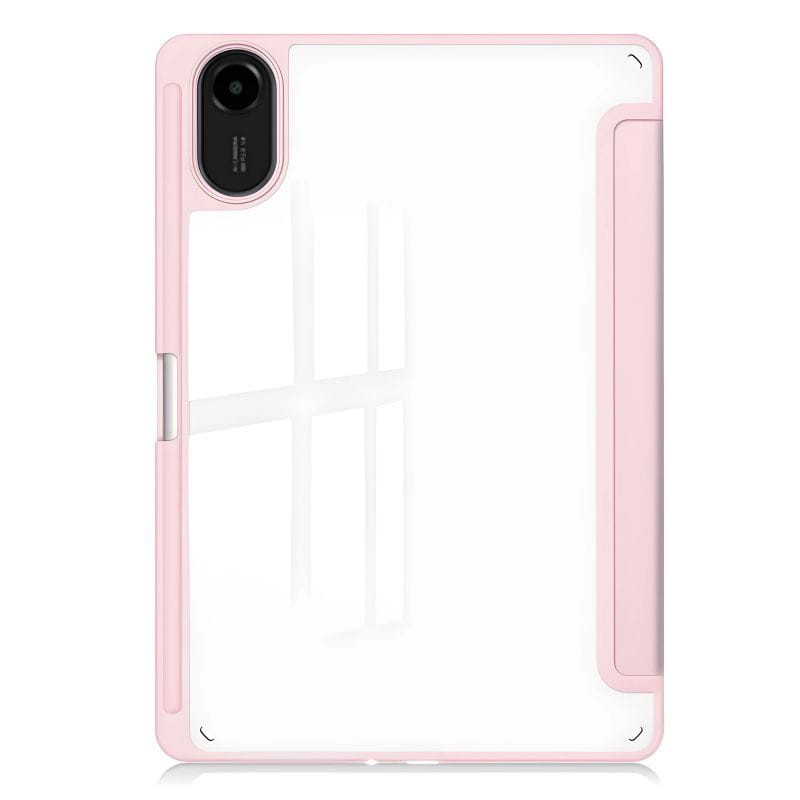 Capa de cristal rosa para Xiaomi Redmi Pad 2, imagem traseira