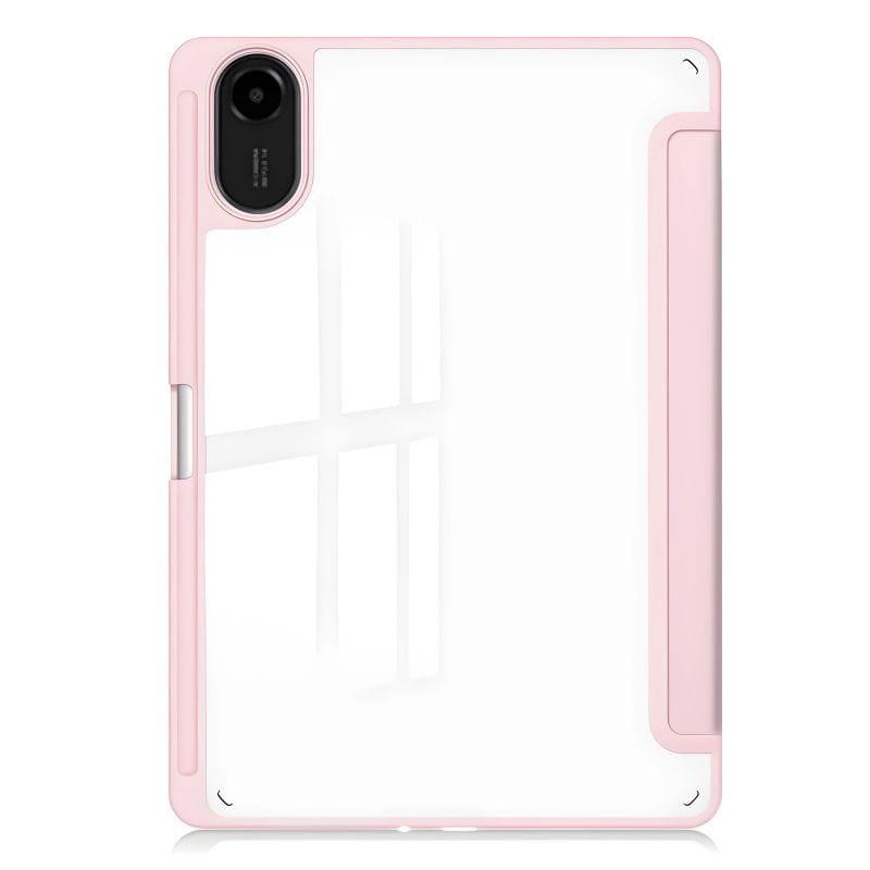 Capa de cristal rosa para Xiaomi Redmi Pad 2, imagem traseira