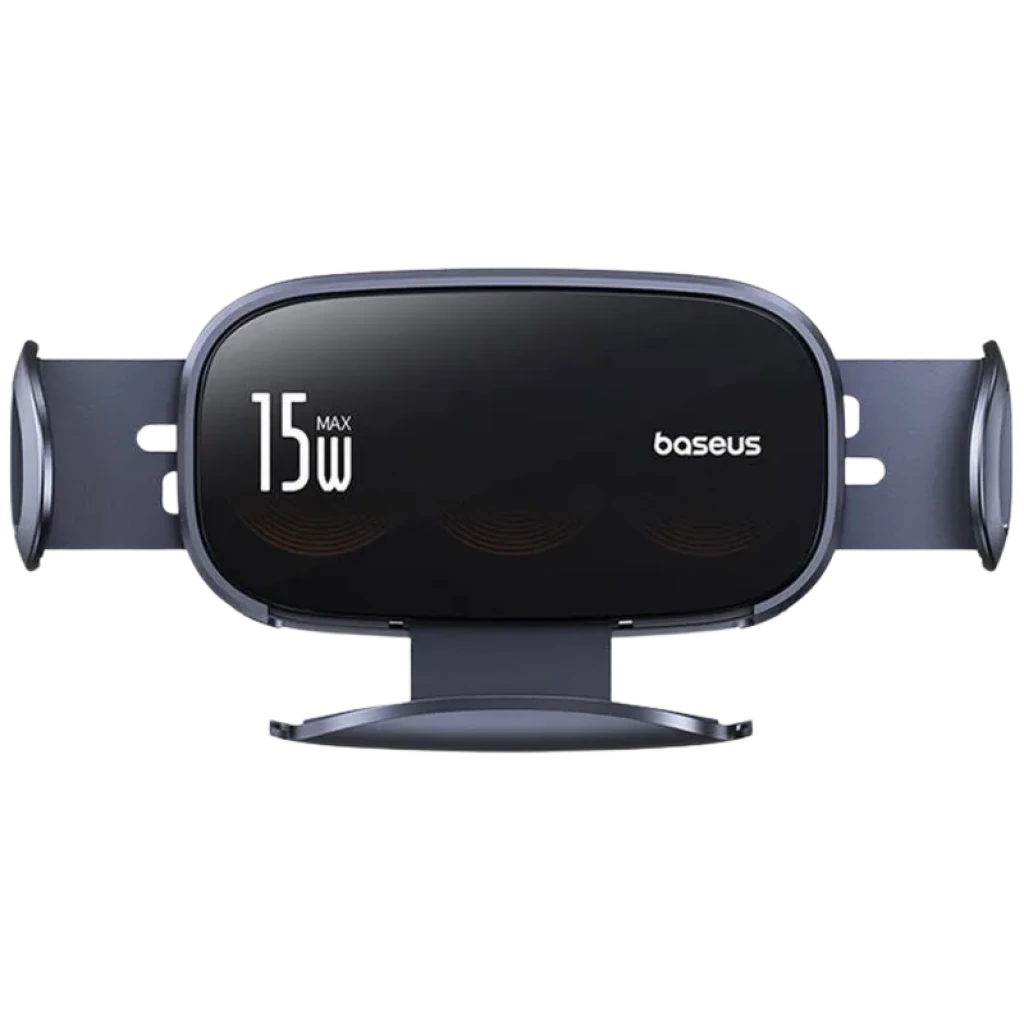  Baseus LightChaser - Soporte para coche con cargador inalámbrico de triple bobina