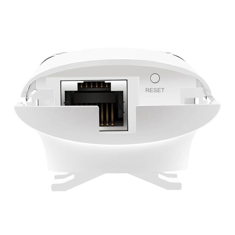 TP-Link Omada EAP110-Outdoor - Punto de acceso inalámbrico, vista del conector y reset