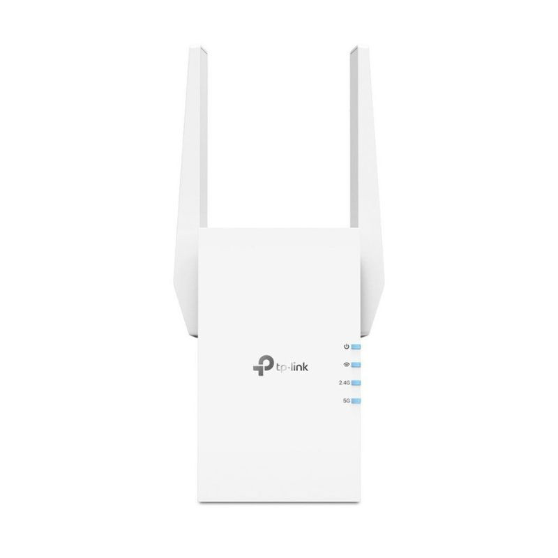TP-Link RE705X WiFi 6 - Transmisor de red, vista frontal