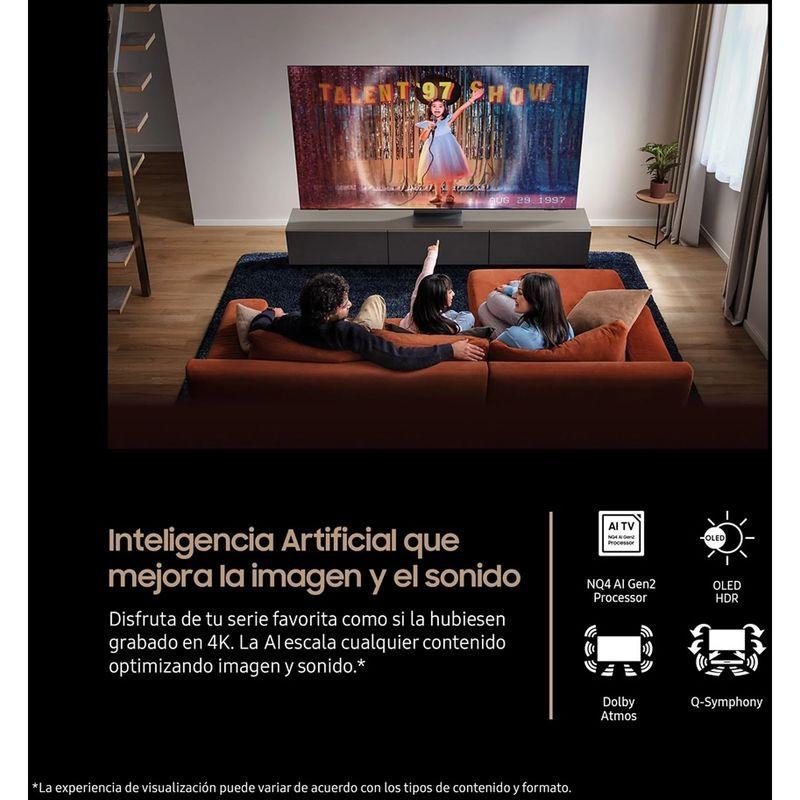 IA de Samsung TQ77S85FAE 77 4K Ultra HD OLED Smart TV WiFI