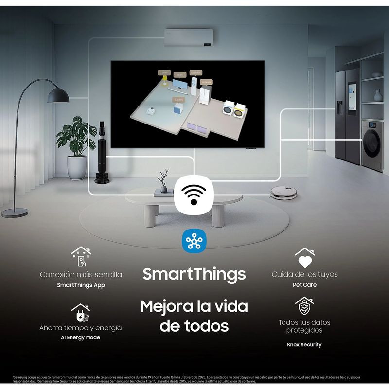 SmartThings de Samsung TQ77S85FAE 77 4K Ultra HD OLED Smart TV WiFI