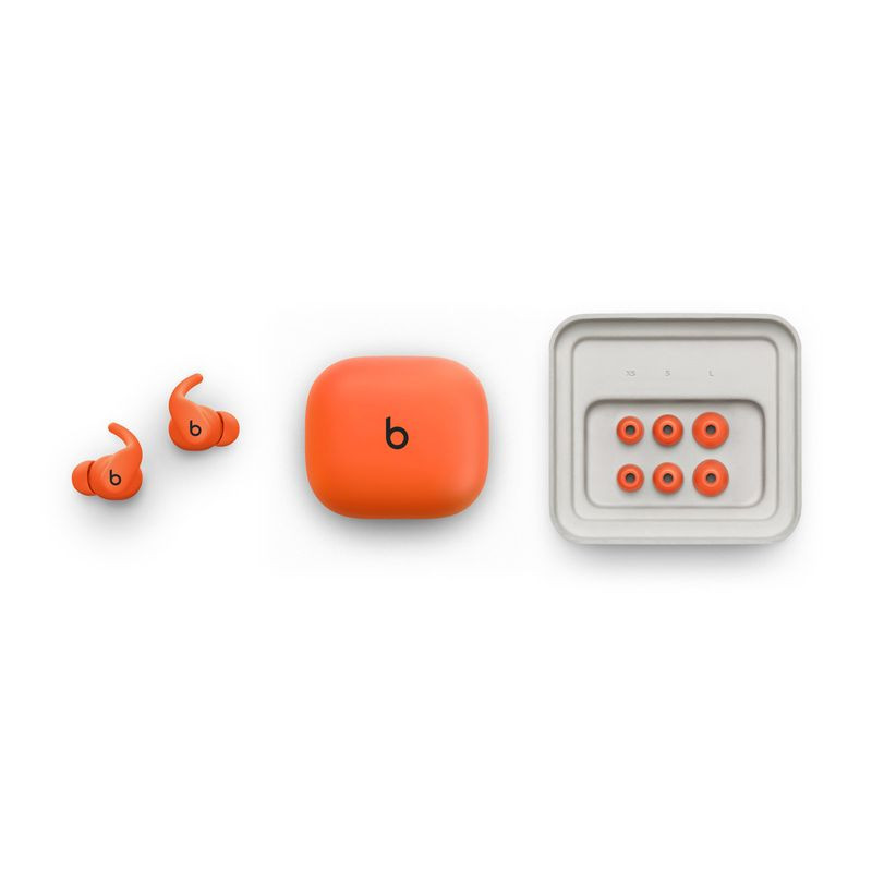 Contenu de la boîte de Beats Powerbeats Fit Orange électrique