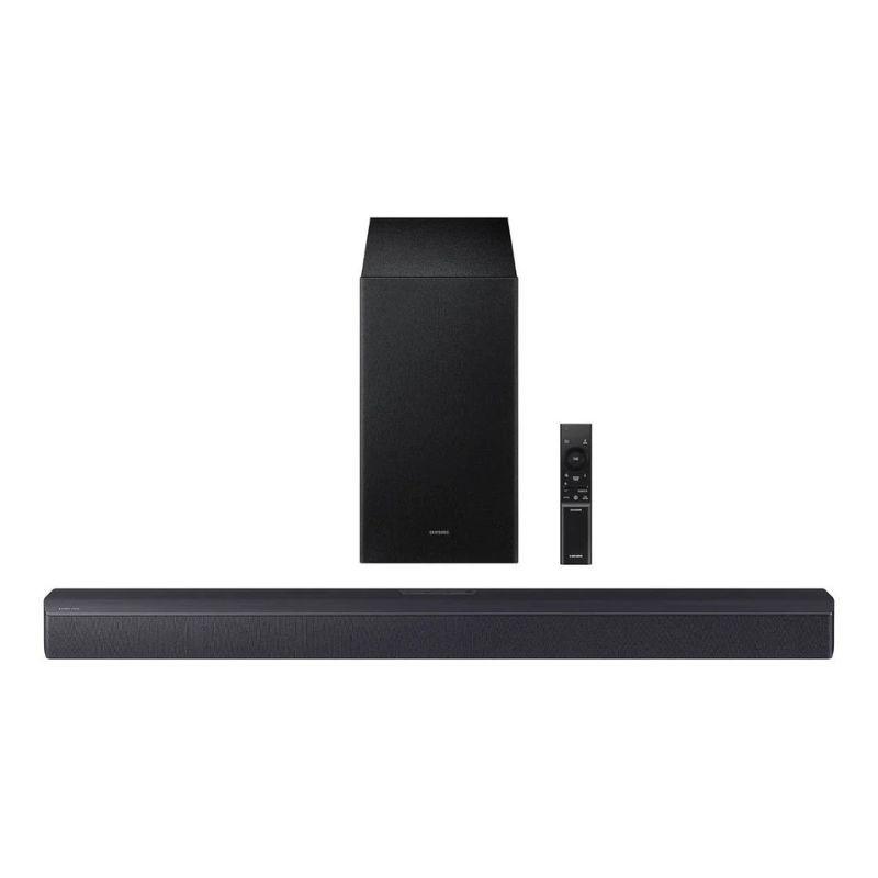 Samsung Hw-B450F 2.1 con Subwoofer y Dolby 2.0 - Barra de Sonido, vista frontal