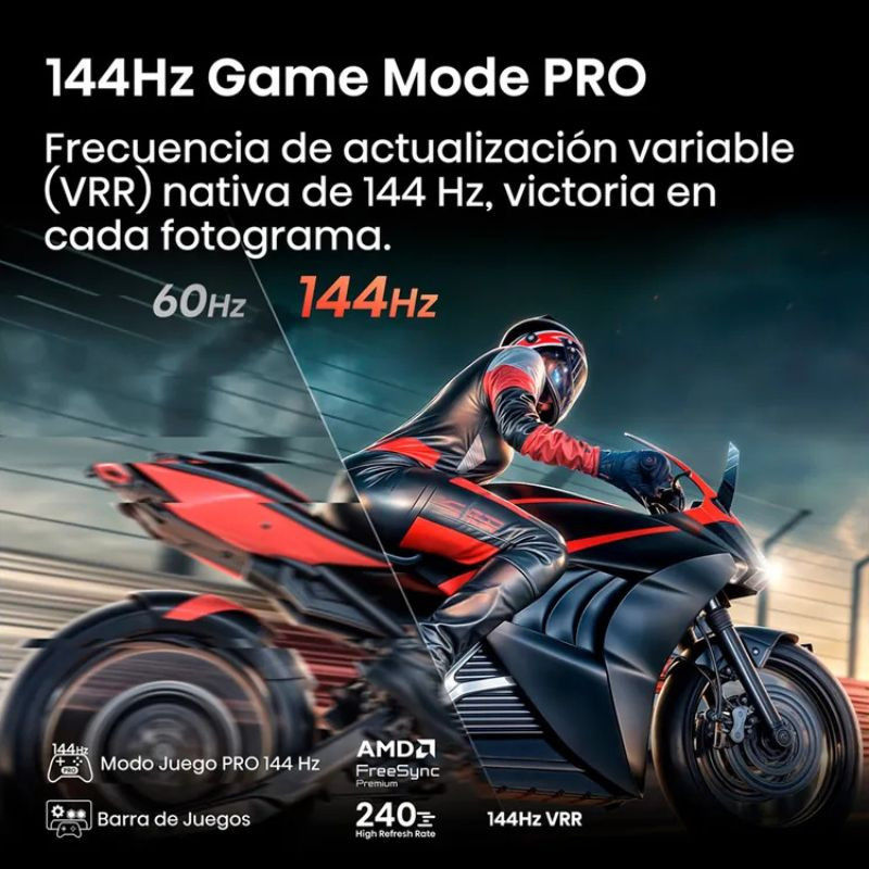 Hisense 85U7Q 85"4K Ultra HD Smart TV Wi-fi Negro, modo juego PRO de 144 Hz