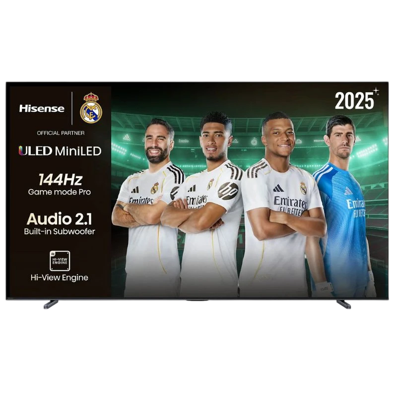 Hisense 100U7Q 100" 4K Ultra HD ULED Smart TV Preto