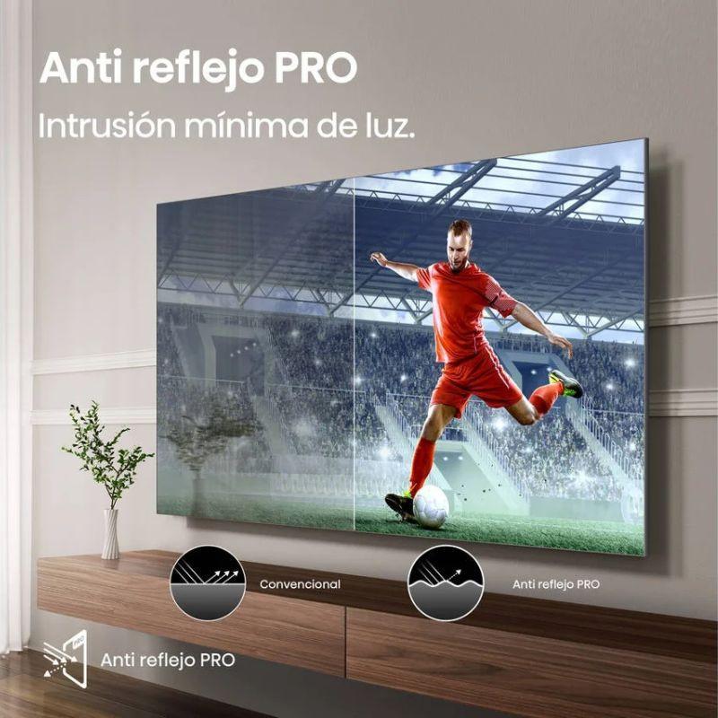 Hisense 55U8Q 55" 4K Ultra HD Smart TV Wifi Negro, tecnología Anti reflejo PRO 