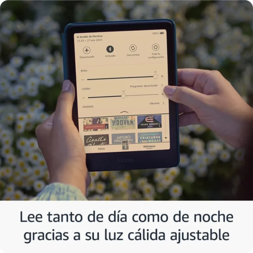 Amazon Kindle Colorsoft 7 Pulgadas a color 16GB e-Reader con pantalla a color y luz cálida ajustable, ideal para leer de día o de noche