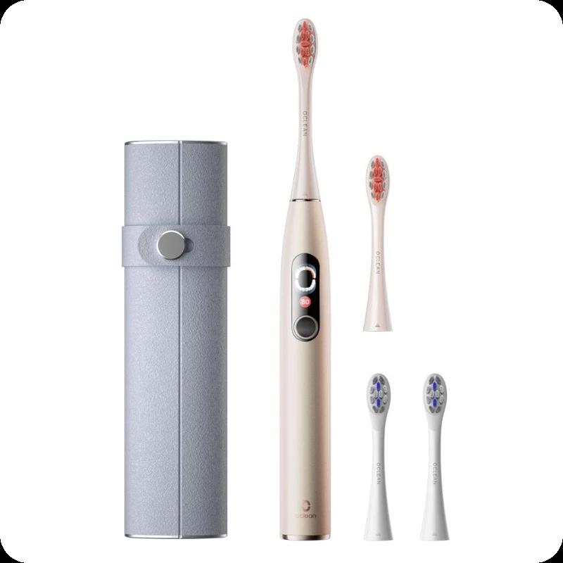 Oclean X Pro Digital Set Or - Brosse à dents électrique