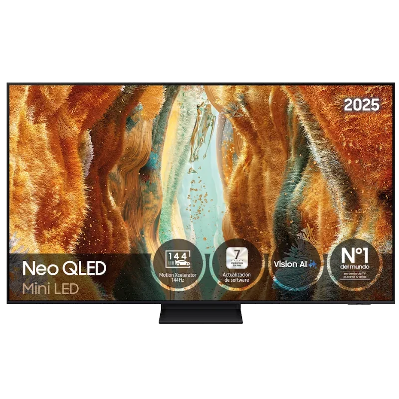 Samsung TQ85QN74FAT 85 4K Neo QLED com Mini LED, cores vibrantes, contraste profundo, 144 Hz, Vision AI e design fino para cinema em casa