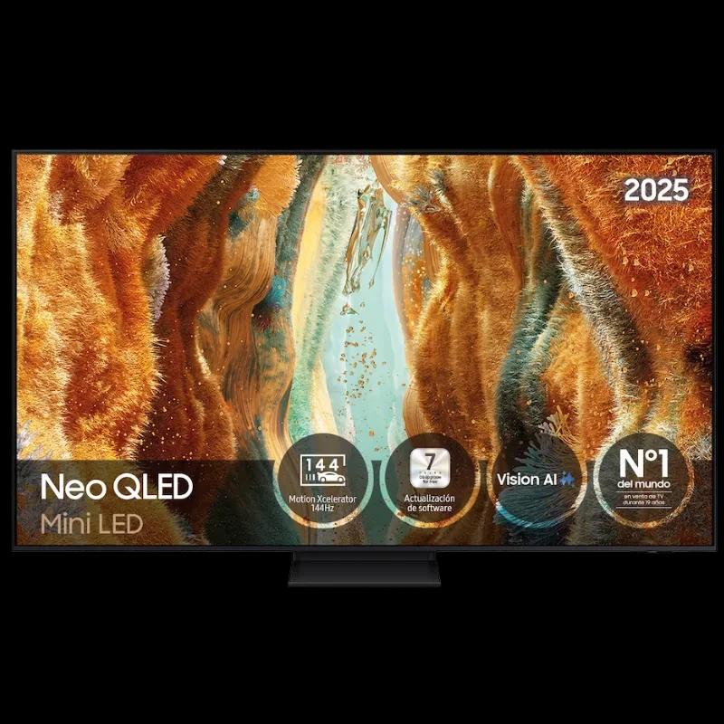 Samsung TQ85QN74FAT 85 4K Neo QLED com Mini LED, cores vibrantes, contraste profundo, 144 Hz, Vision AI e design fino para cinema em casa