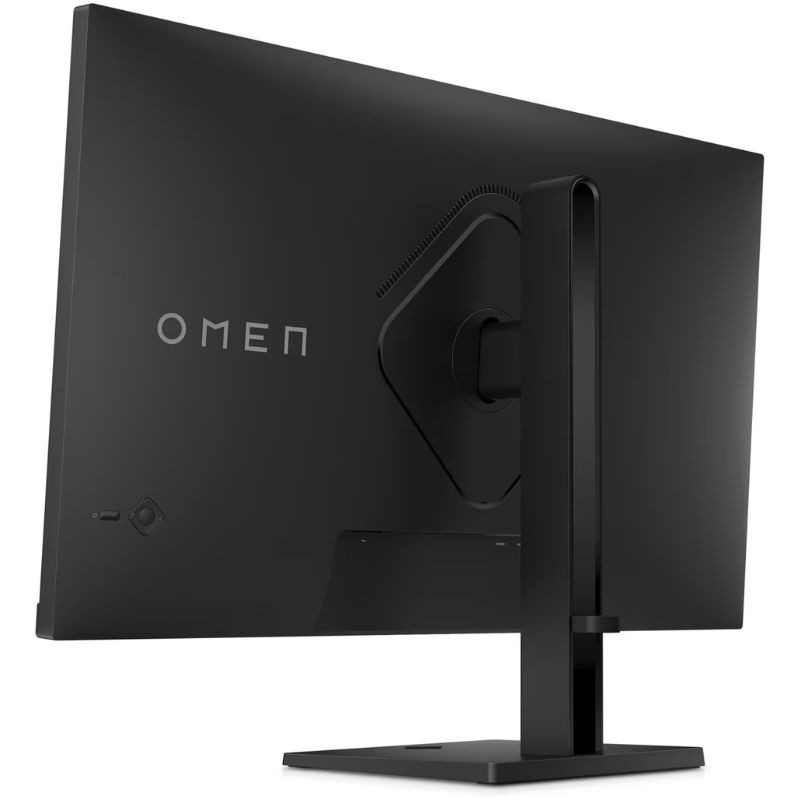 HP OMEN 32" QHD LCD 165 Hz Negro, vista trasera a 45º