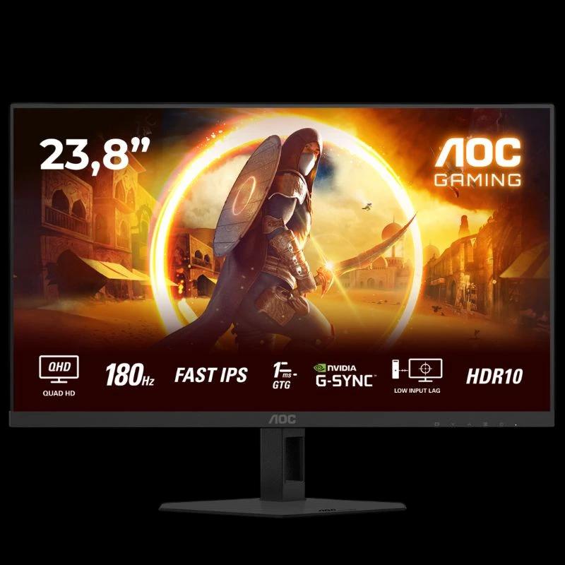 AOC Q24G4RE 24" Quad HD LED 180 Hz 1 ms Noir