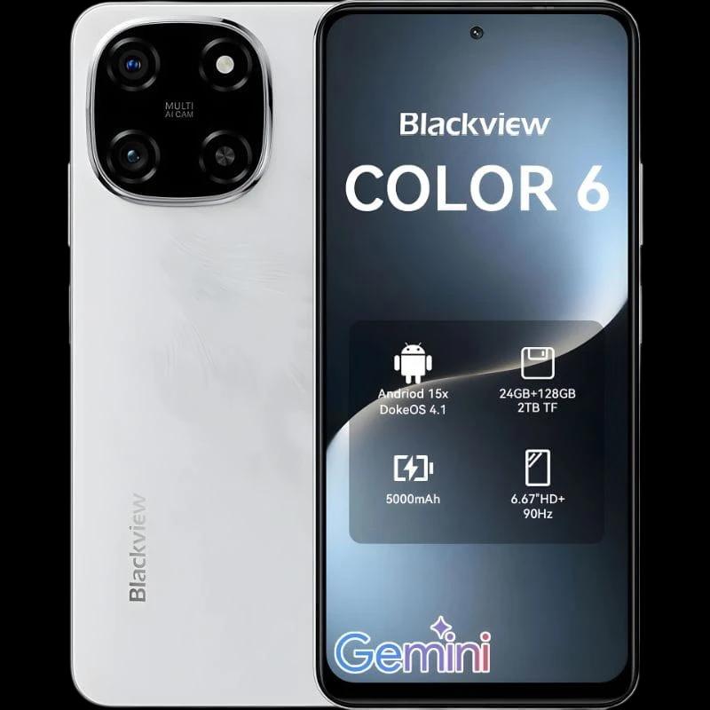 Blackview Color 6  8Go/128Go Blanc
