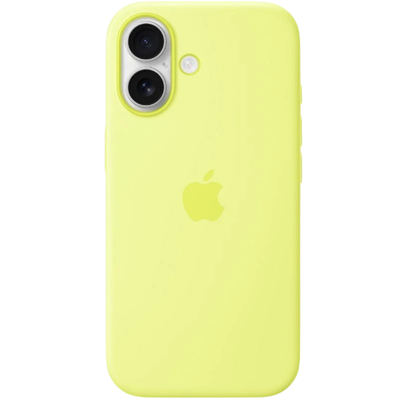 Funda de Silicona con Magsafe para iPhone 17 - Amarillo Neón