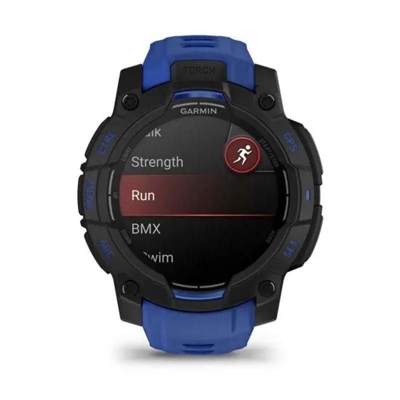 Adaptável Garmin Instinct 3 45mm Preto/Azul