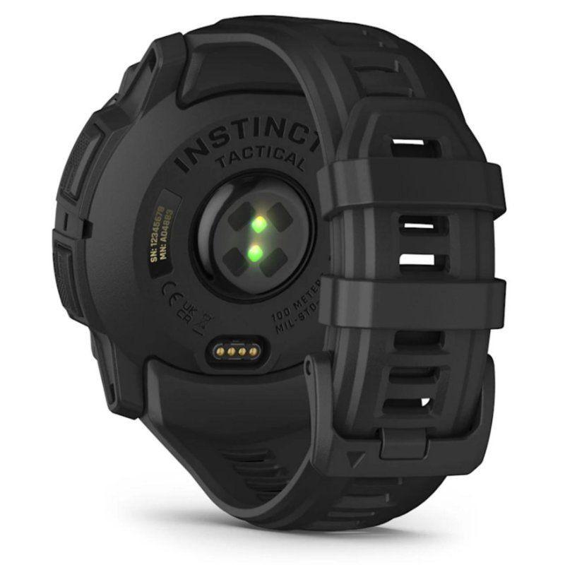 Traseira de Garmin Instinct 3 Preto