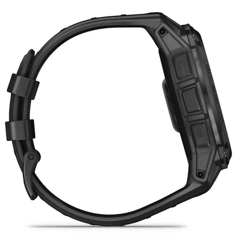 Lado esquerdo de Garmin Instinct 3 Preto