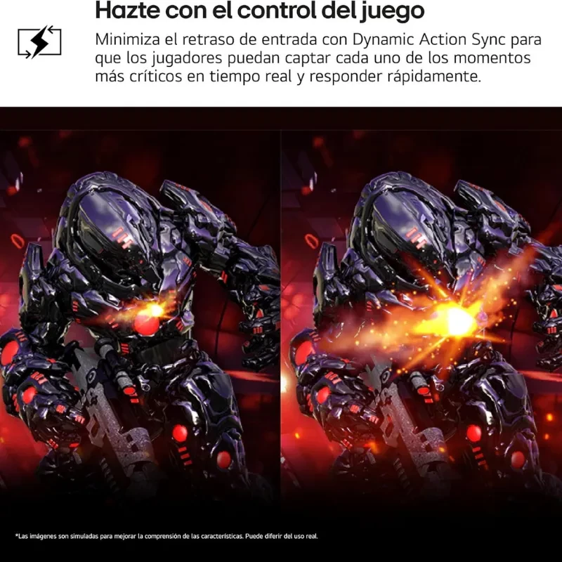 LG 27U730A-B 27 pulgadas 4K Ultra HD IPS a 60 Hz, biseles delgados, soporte robusto y pantalla vibrante ideal para juegos con escenas de alto contraste