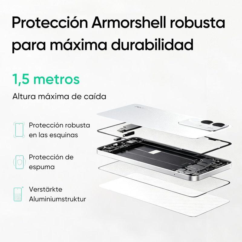 Protección de Realme P3 Lite 8GB/256GB Verde