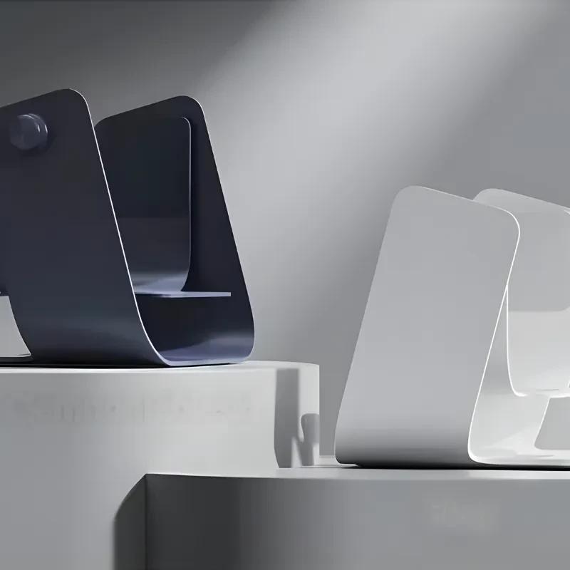 Wanbo Mozart Series Gimbal Stand Azul, soporte para proyector con diseño minimalista en metal, acabado mate y base estable, compatible con ajuste de ángulo