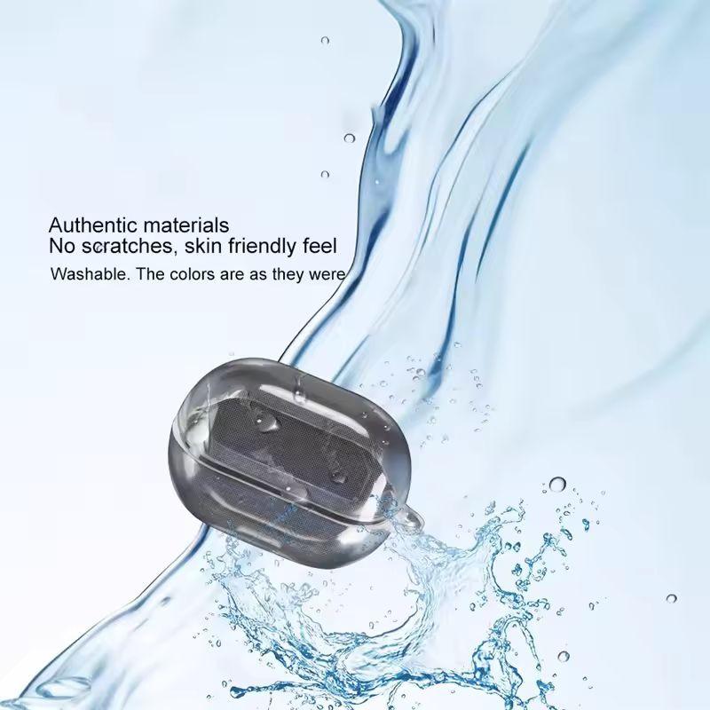 Étui en silicone transparent pour SoundPEATS H3, protège contre les dommages, les rayures et l'usure quotidienne