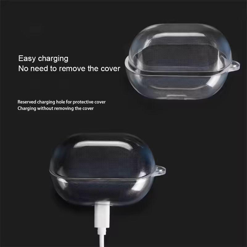 Étui en silicone transparent pour SoundPEATS H3, rechargeable sans retirer l'étui