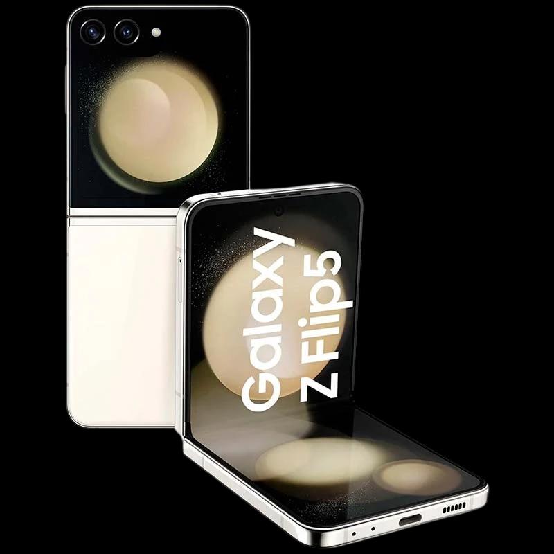 Samsung Galaxy Z Flip5 5G 8GB/256GB Crema Renovado - Condição excelente