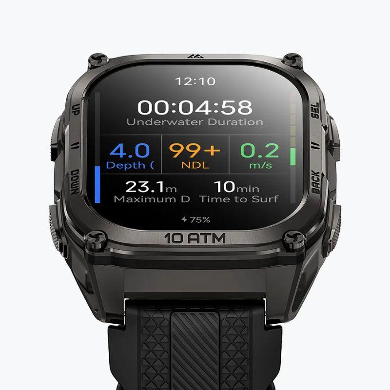 Kospet Tank M4 negro, vista interface salud